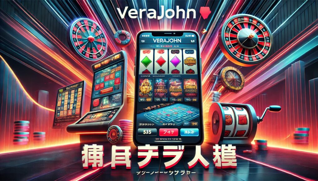 VeraJohnオンラインカジノでのモバイルゲーム