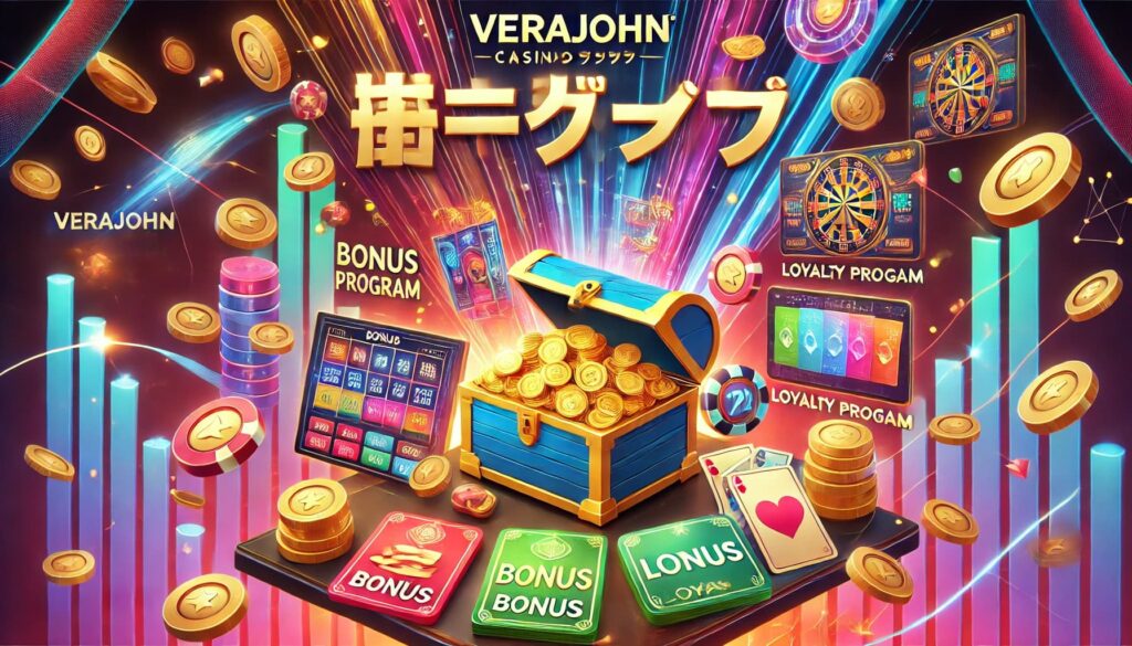 VeraJohnカジノのボーナスとロイヤルティプログラム